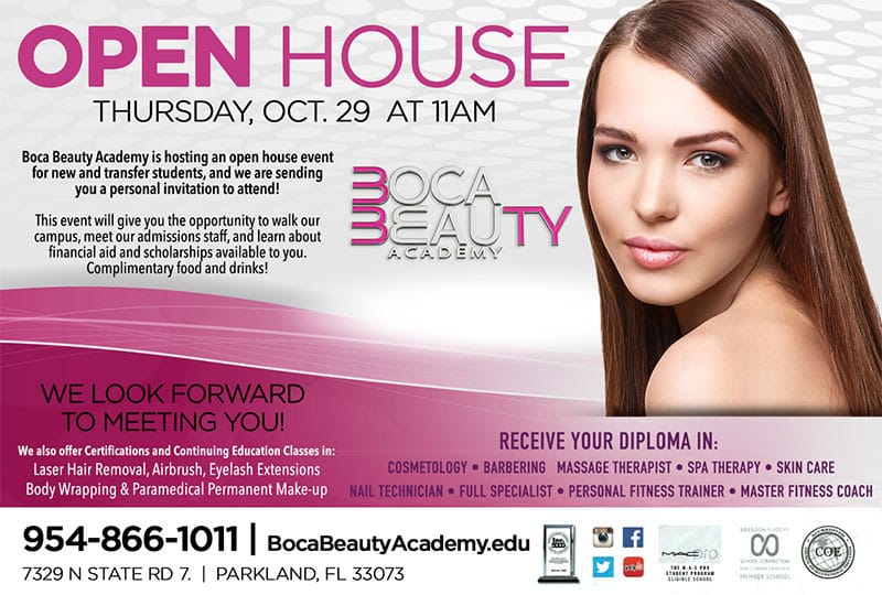 Boca Beauty Academy Open House